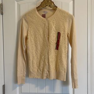 Lace Merona cardigan